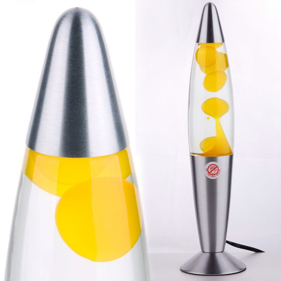 Miniatura 6 de Lampara De Lava Cohete Volcan Decorativa